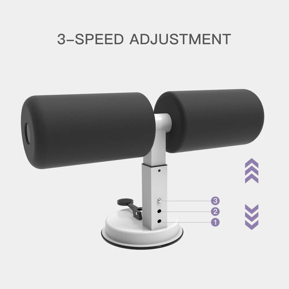 Máquina de Abdominales Ajustable para Entrenamientos en Casa