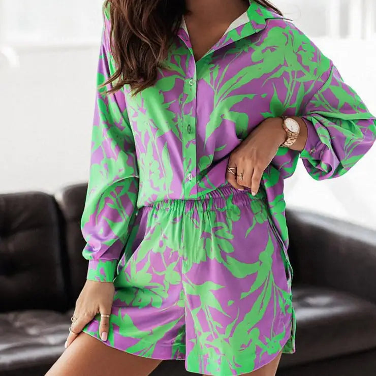 Ensemble de Shorts et Chemise Julie