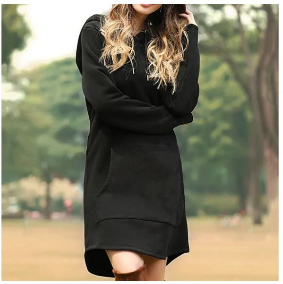 Sudadera de Manga Larga de Color Sólido