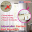 Soportes de Bracket para Varillas de Cortina Ajustables
