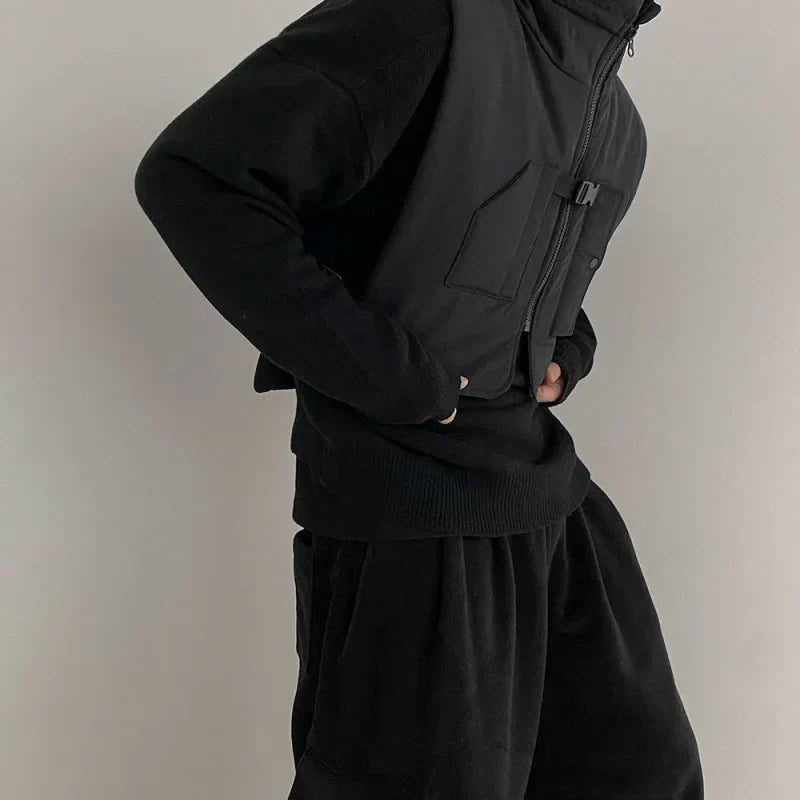 Veste sans manches décontractée de style coréen