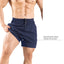 Men's 5" Running Shorts 2 Pack - Quick Dry Athletic Gym Shorts