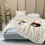 Luxury Faux Rabbit Fur Winter Blanket