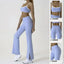 Conjunto de Yoga con Tirantes y Color Contrastante