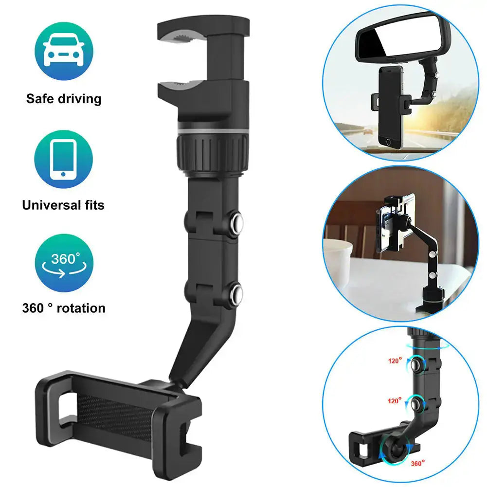 Soporte de Teléfono Premium de 360 Grados para Coches