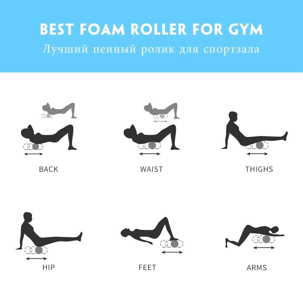 Rodillo de Espuma Pilates Premium para Entusiastas del Fitness