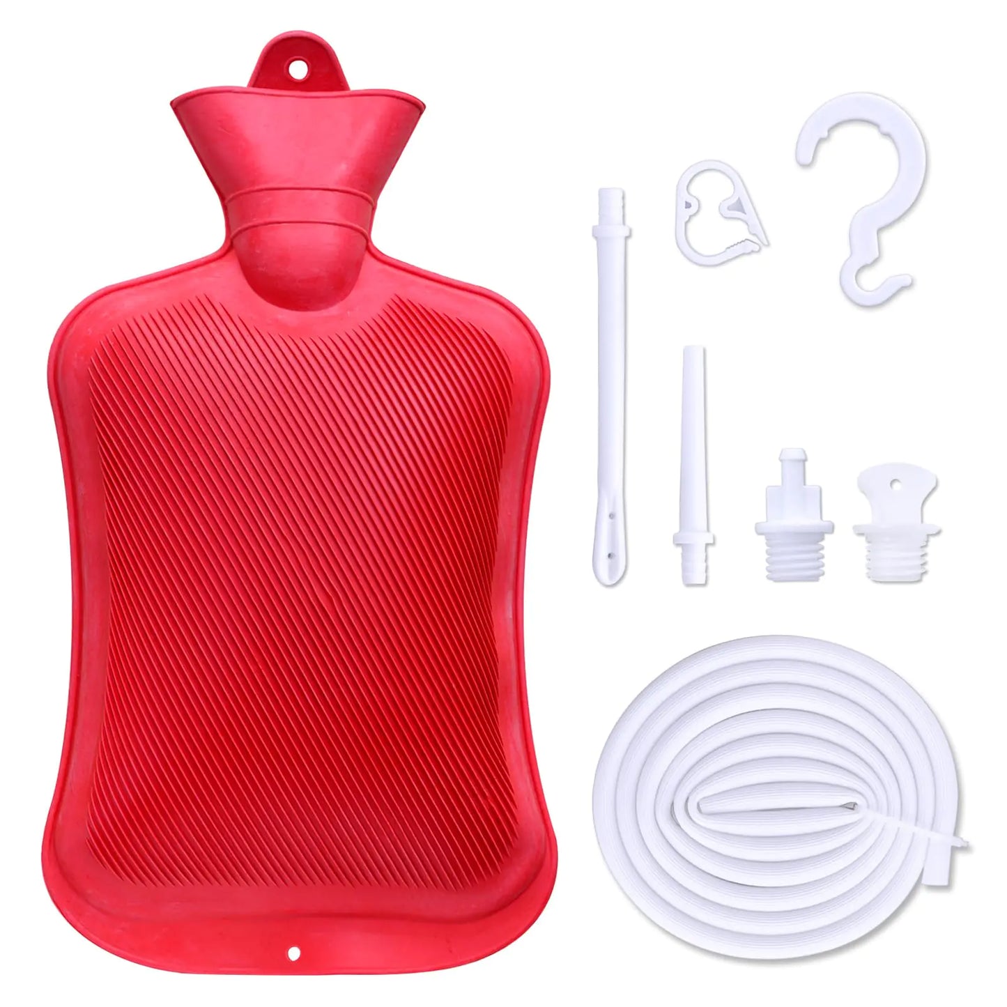 Kit de sac à lavement au café avec tuyau de 5 pieds - Capacité de 2L