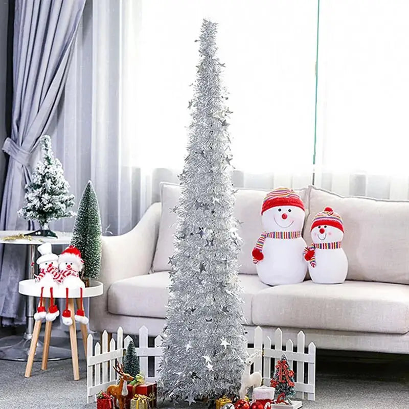 Arbre de Noël pop-up premium pour une décoration de fête sans effort