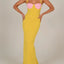 Vestido Maxi Bodycon Sin Tirantes Elegante