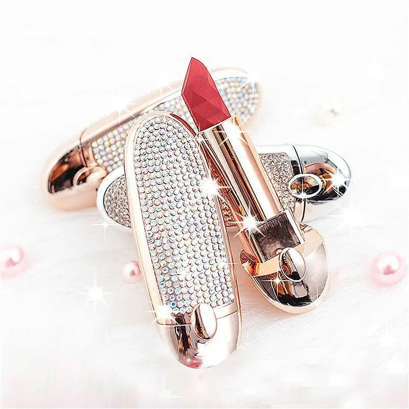 Rouge à lèvres pailleté de luxe - Éclat éblouissant pour chaque occasion