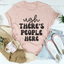Ugh There's People Here Tee - Korvel