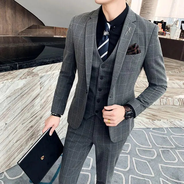 Traje de Negocios Premium para Elegancia Profesional
