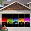 Banner de puerta de garaje Halloween Bosque Nebuloso
