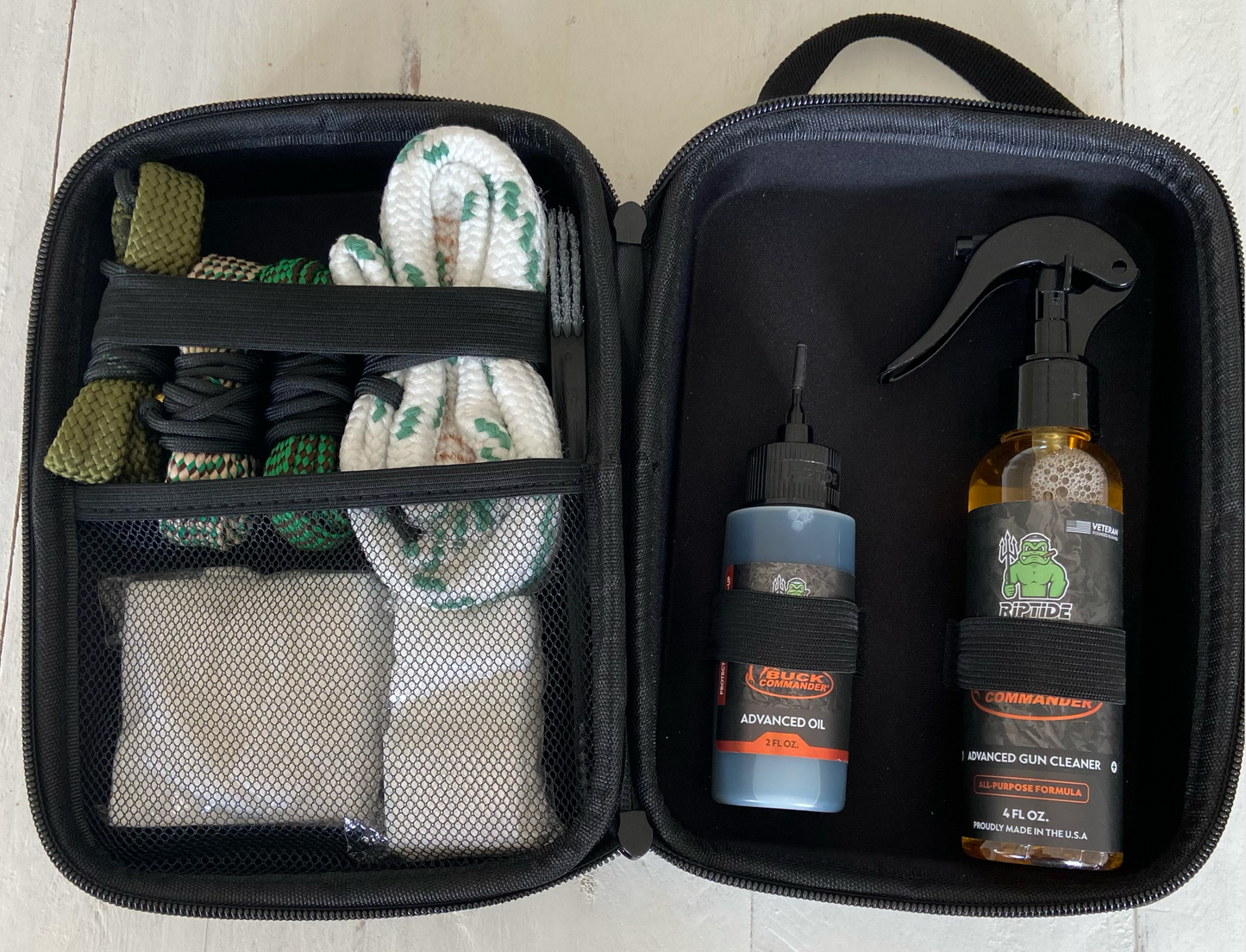 Premium Firearm Maintenance Kit - Elegant Leather Case - Korvel