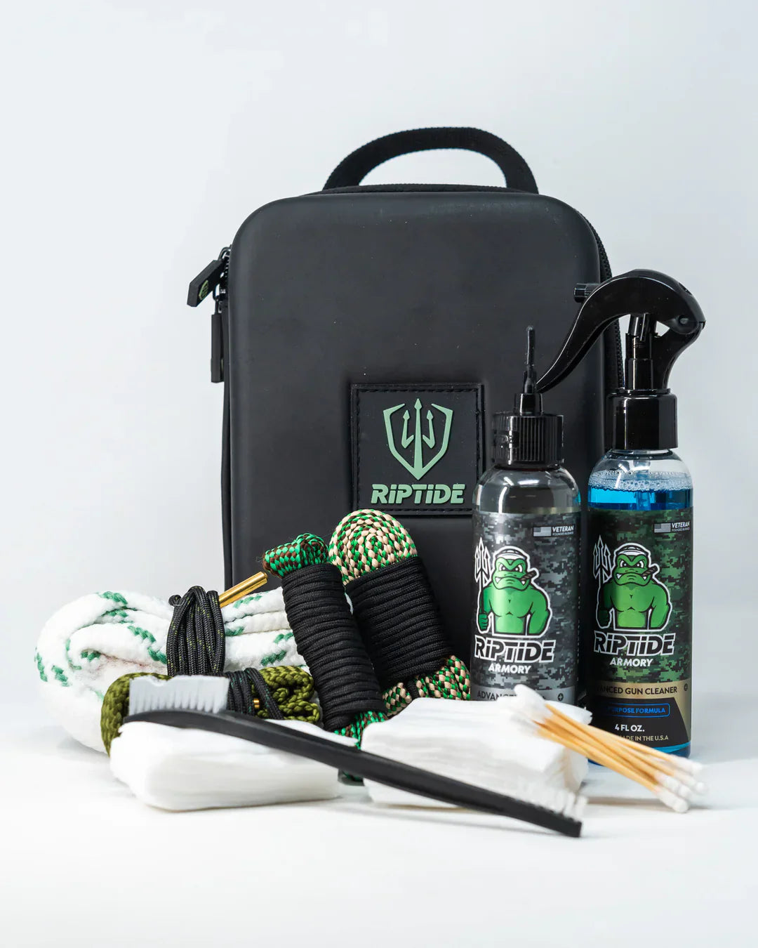 Premium Firearm Maintenance Kit - Elegant Leather Case - Korvel