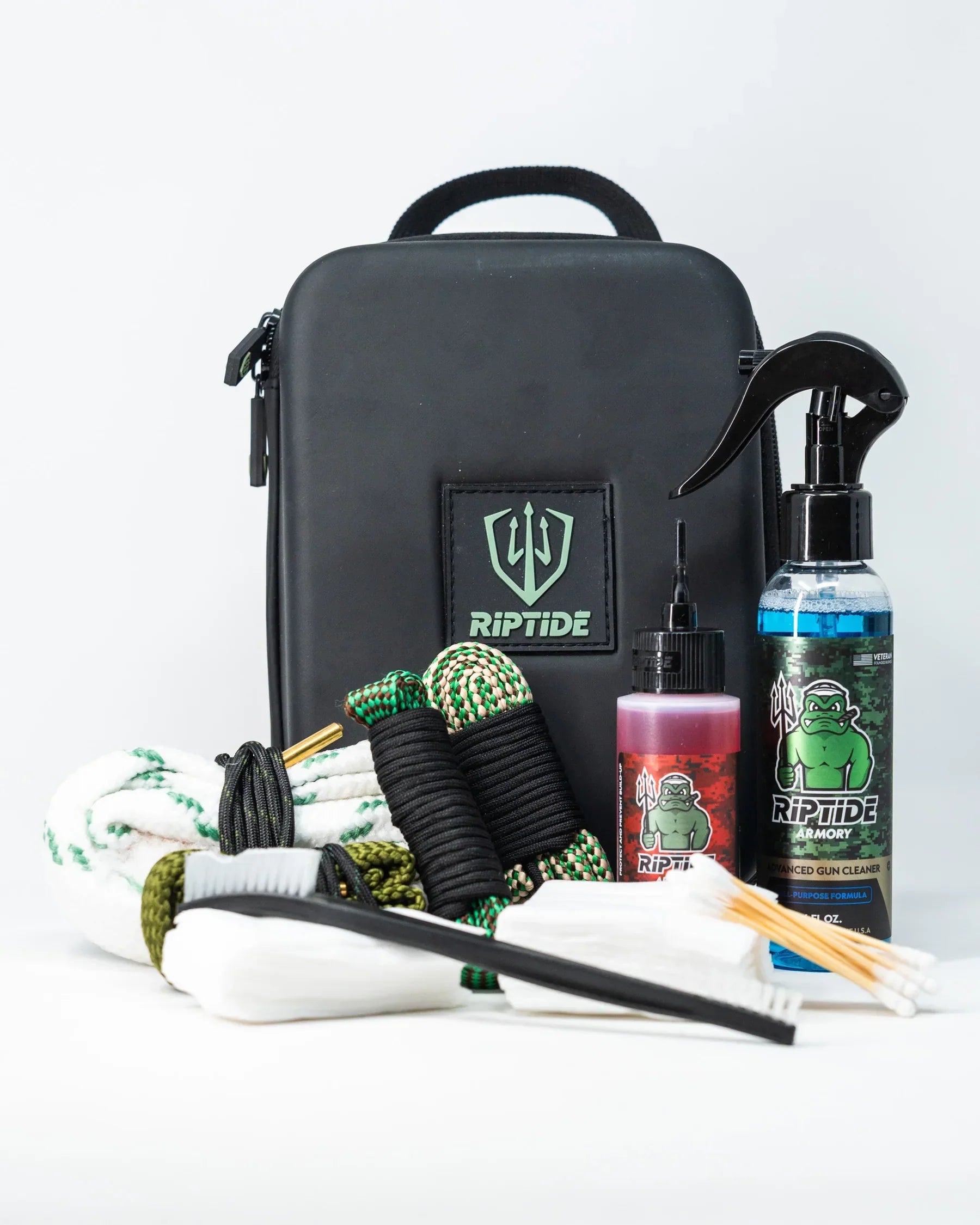 Premium Firearm Maintenance Kit - Elegant Leather Case - Korvel