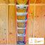 Kit d'organisation d'outils Deluxe pour un rangement efficace du cabanon