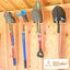 Kit d'organisation d'outils Deluxe pour un rangement efficace du cabanon