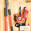 Kit d'organisation d'outils Deluxe pour un rangement efficace du cabanon