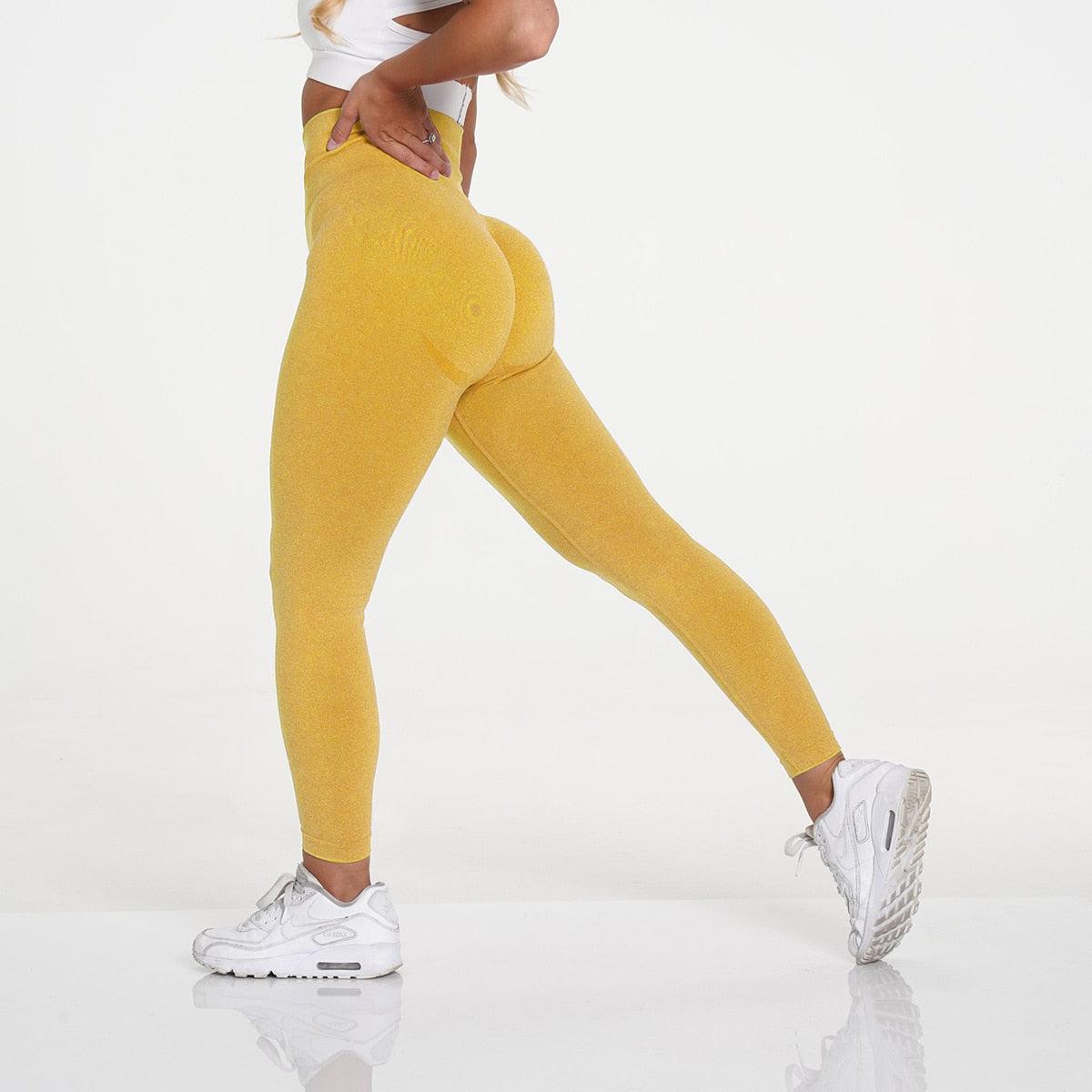 Leggings Seamless Taille Haute Ultra Doux pour Femmes