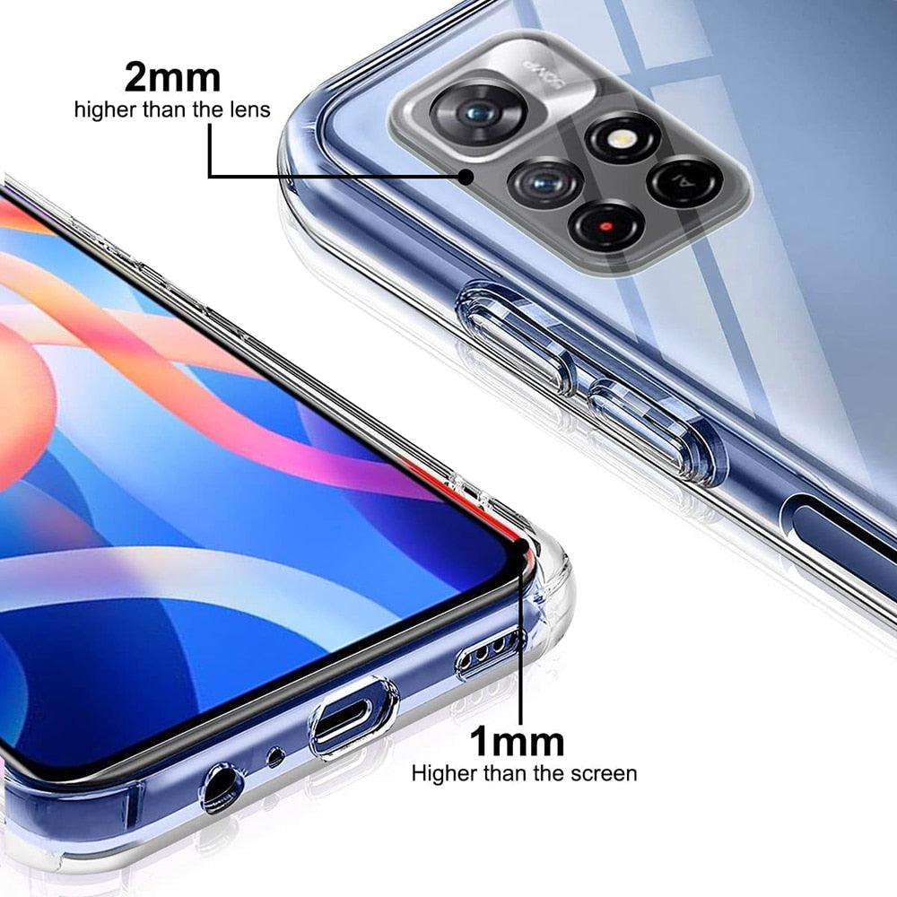 Coque de téléphone en silicone ultra mince premium pour Xiaomi Redmi