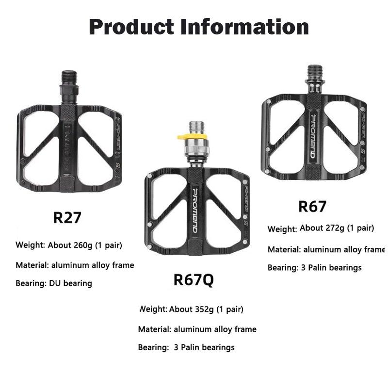 Pedales de Bicicleta de Aluminio Ultraligeros con Diseño Antideslizante