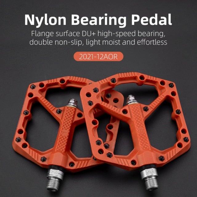 Pedales de Bicicleta de Nylon Ultraligeros con Rodamientos Sellados