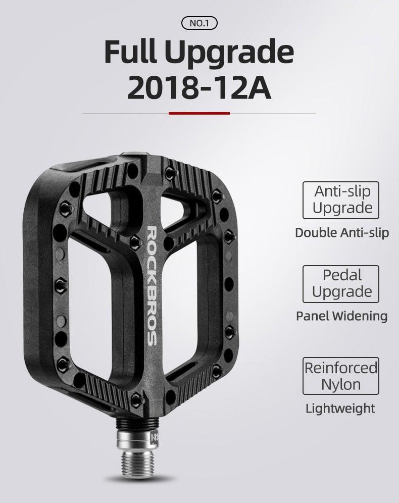 Pedales de Bicicleta de Nylon Ultraligeros con Rodamientos Sellados
