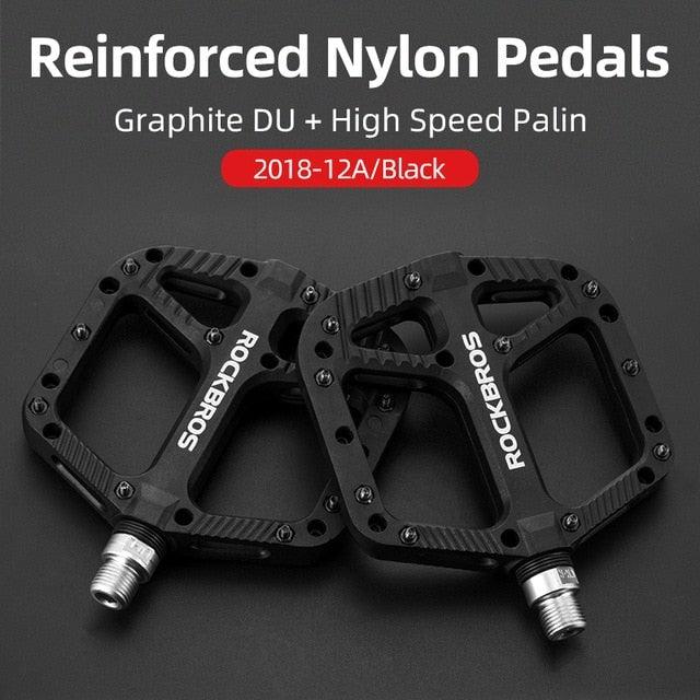 Pedales de Bicicleta de Nylon Ultraligeros con Rodamientos Sellados