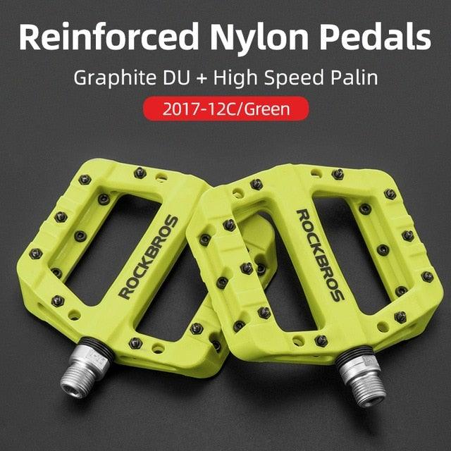 Pedales de Bicicleta de Nylon Ultraligeros con Rodamientos Sellados