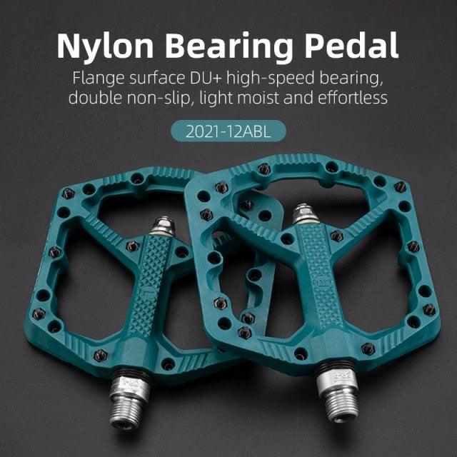 Pedales de Bicicleta de Nylon Ultraligeros con Rodamientos Sellados