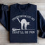 Sweatshirt Chat Noir Sous-Estimez-Moi
