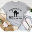 Underestimate Me Black Cat Tee - Korvel
