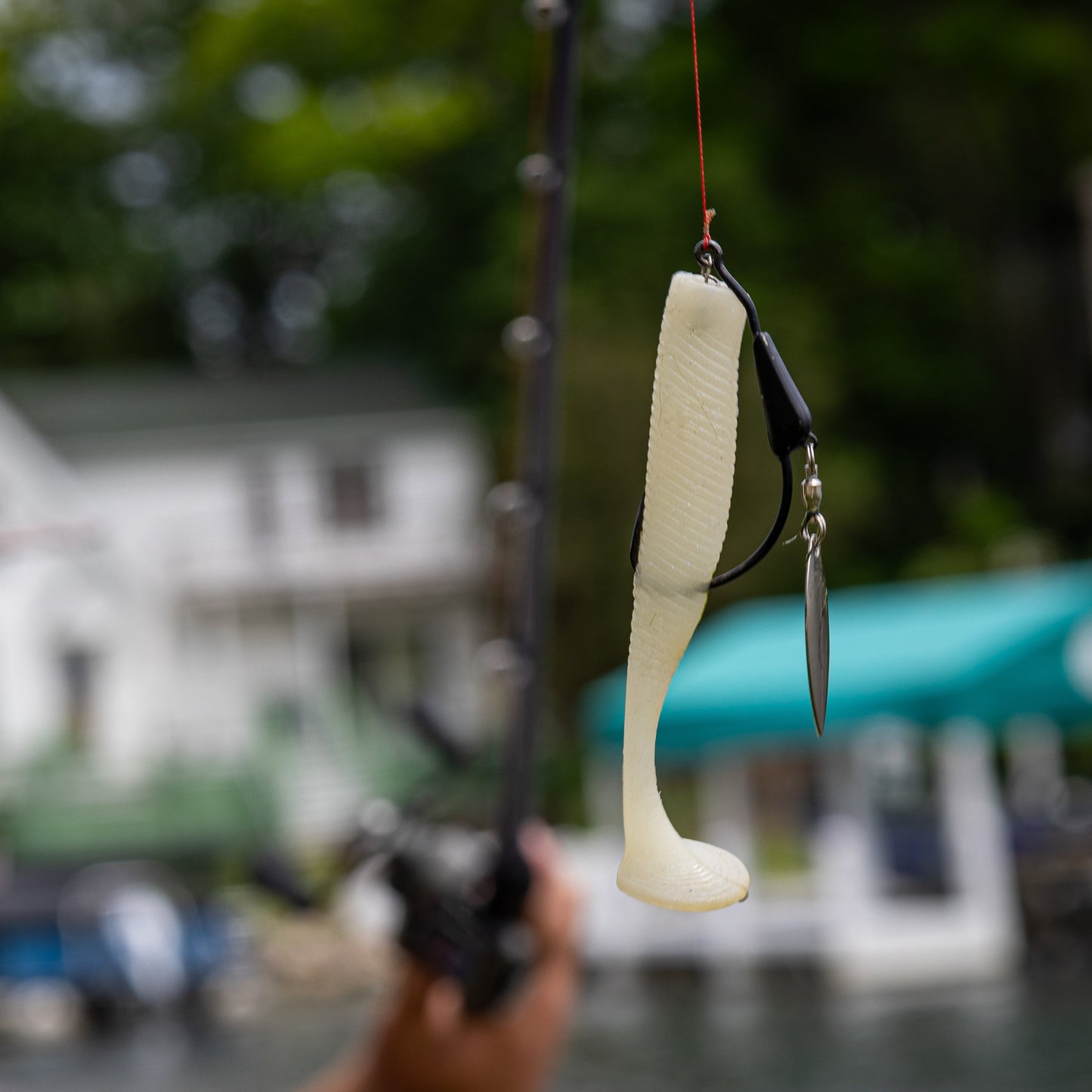 Reaction Tackle Bladed/Tungsten Weighted Swimbait Hooks - 3-Pack