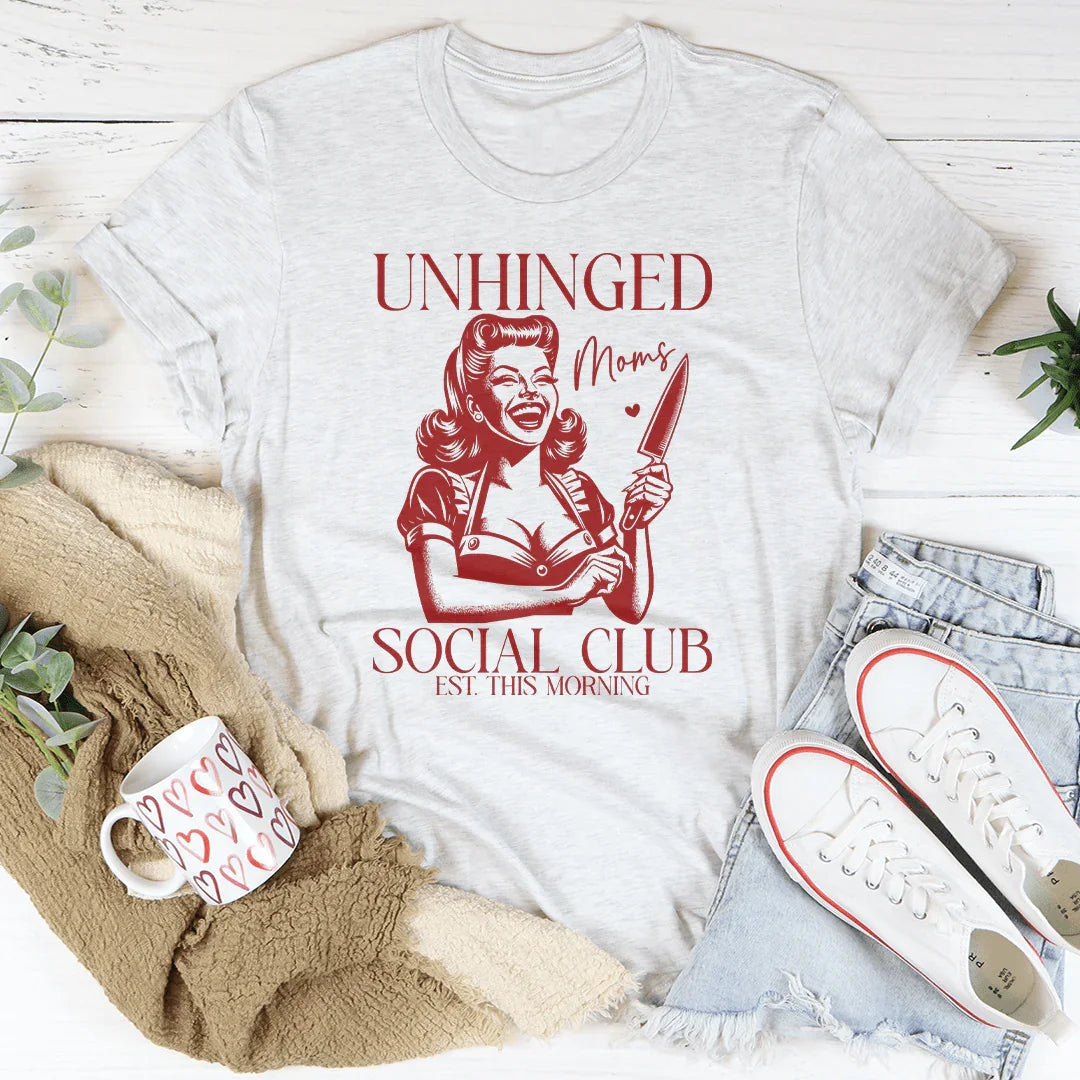 Camiseta del Club Social de Mamás Desquiciadas
