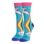 Unicorn Rainbow Printing Autumn And Winter Leisure In The Tube Sports Holiday Gift Socks - Korvel