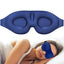 Masque oculaire 3D contourné pour un sommeil et un voyage confortables