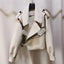 Vintage Faux Leather Motorcycle Jacket for Women