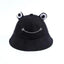 Chapeau seau à motif unique de grenouille pour femmes - Style extérieur
