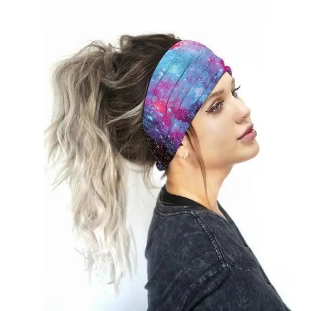 Chic Women's Summer Hair Bands - Stylish Printed Turban Headwraps - Korvel