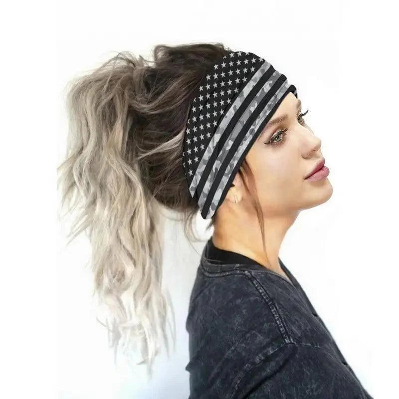 Chic Women's Summer Hair Bands - Stylish Printed Turban Headwraps - Korvel