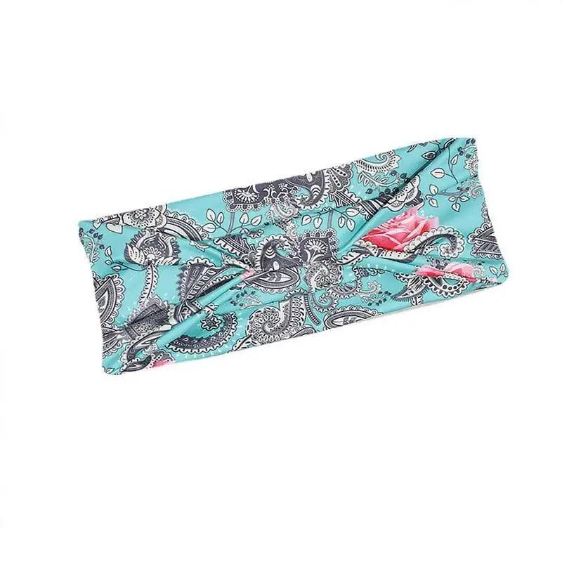 Chic Women's Summer Hair Bands - Stylish Printed Turban Headwraps - Korvel