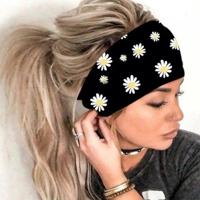 Chic Women's Summer Hair Bands - Stylish Printed Turban Headwraps - Korvel