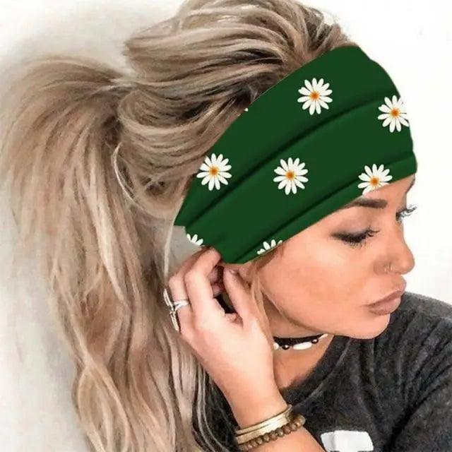 Chic Women's Summer Hair Bands - Stylish Printed Turban Headwraps - Korvel