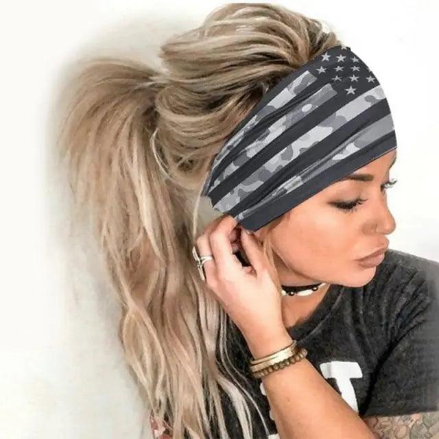 Chic Women's Summer Hair Bands - Stylish Printed Turban Headwraps - Korvel