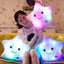 Luminous Star Design LED Light Cushion - Plush Night Light Pillow