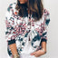 Floral Printed Women's Bomber Jacket - Stylish Spring Outerwear