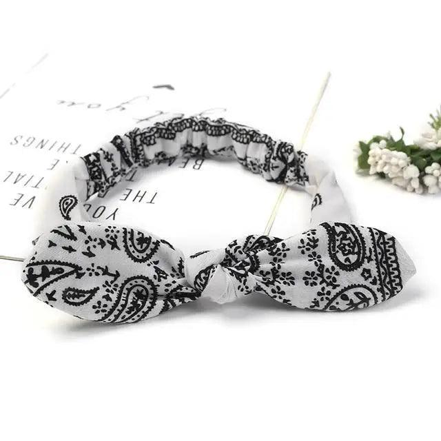 Vintage Cross Knot Soft Headbands for Women
