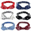 Vintage Cross Knot Soft Headbands for Women