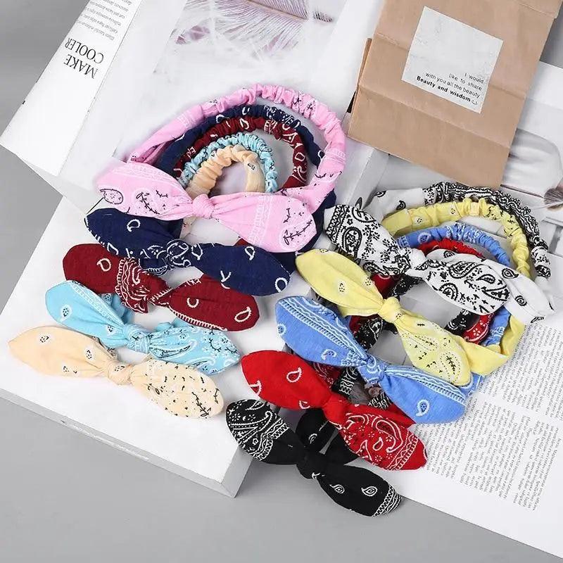 Vintage Cross Knot Soft Headbands for Women